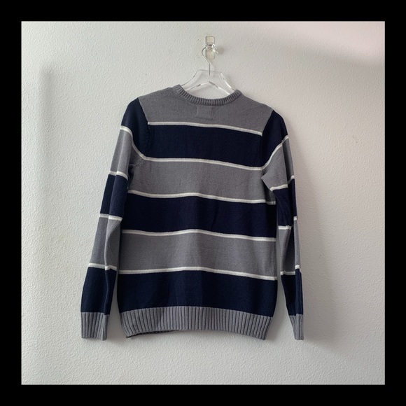 CHILDREN’S PLACE Boys Large 10/12 Striped Sweater - Picture 2 of 9
